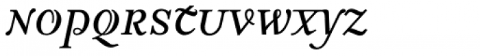 Brogue Italic Font UPPERCASE