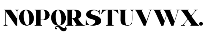 Brohillo Regular Font UPPERCASE