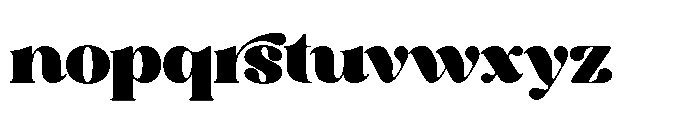 Brojack Font LOWERCASE