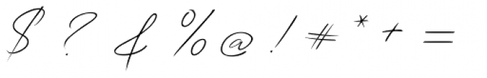 Brokang Regular Font OTHER CHARS