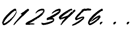 Broken Khemory Italic Italic Font OTHER CHARS
