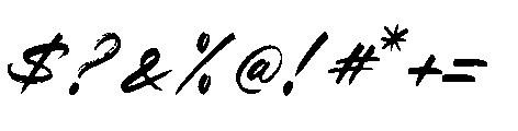 Broken Khemory Regular Font OTHER CHARS