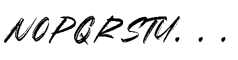 Broken Khemory Regular Font UPPERCASE