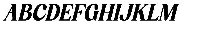 Broken Relent Italic Font UPPERCASE