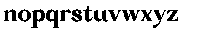 Broken Relent Regular Font LOWERCASE