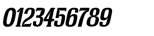 Broken Strings Italic Font OTHER CHARS