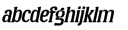 Broken Strings Italic FONT