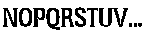 Broken Strings Regular Font UPPERCASE