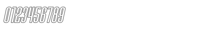 Brokenz Inline Italic Font OTHER CHARS