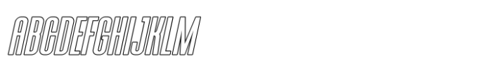 Brokenz Inline Italic Font