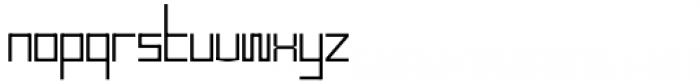 Broker Regular Font LOWERCASE