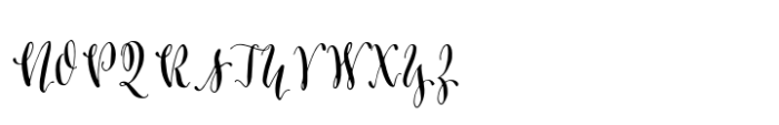 Brokkie Font UPPERCASE
