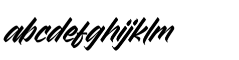 Broklyn Enthusia Italic FONT