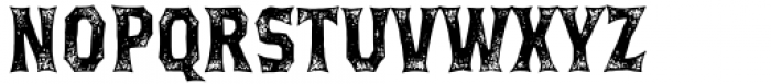 Brokson Serif Aged Font LOWERCASE
