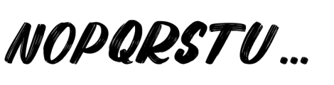 Brokster Regular Font UPPERCASE