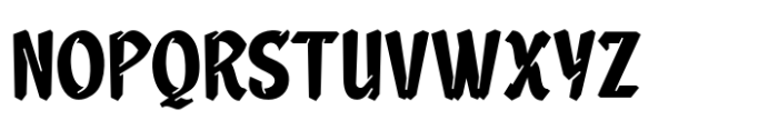 Broleh Regular Font UPPERCASE