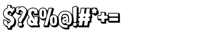 Broleh Shadow Font OTHER CHARS