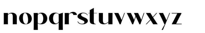 Brolimo Black Font LOWERCASE