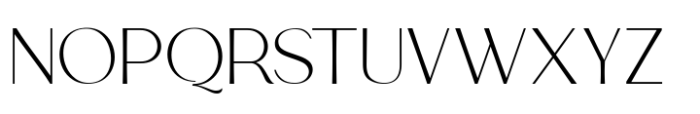 Brolimo Extra Light Font UPPERCASE