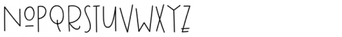 Brolly Fight Regular Font LOWERCASE