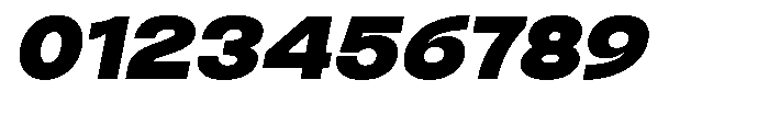 Brome Street Black Italic Font OTHER CHARS
