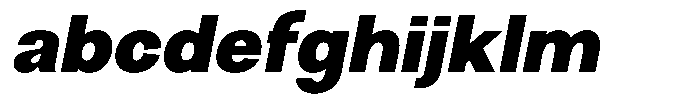 Brome Street Black Italic FONT
