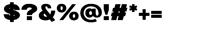 Brome Street Black Font OTHER CHARS