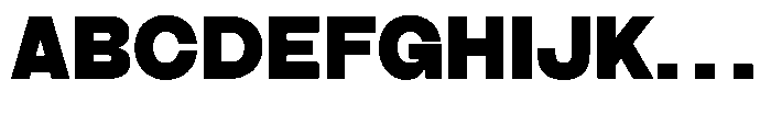 Brome Street Black Font UPPERCASE