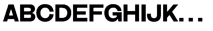 Brome Street Bold Font UPPERCASE