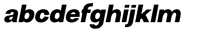 Brome Street Extra Bold Italic FONT