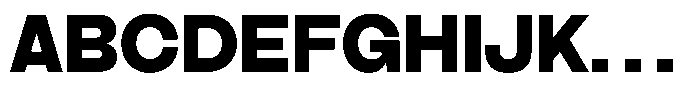 Brome Street Extra Bold Font UPPERCASE