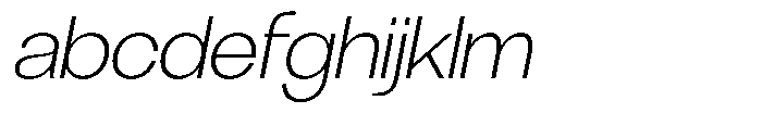 Brome Street Extra Light Italic FONT