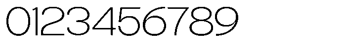 Brome Street Extra Light Font OTHER CHARS