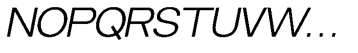 Brome Street Light Italic Font UPPERCASE