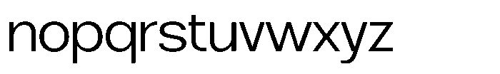Brome Street Light Font LOWERCASE