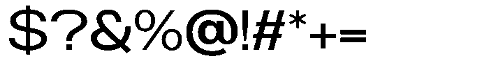 Brome Street Regular Font OTHER CHARS