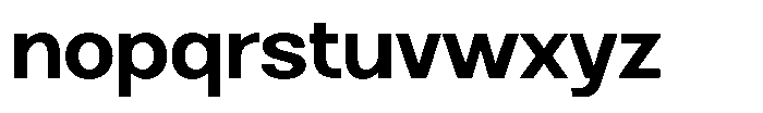 Brome Street Semi Bold Font LOWERCASE