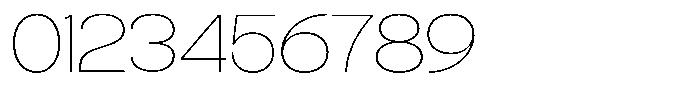 Brome Street Thin Font OTHER CHARS