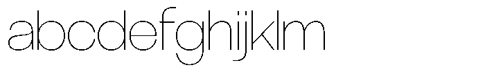 Brome Street Thin FONT
