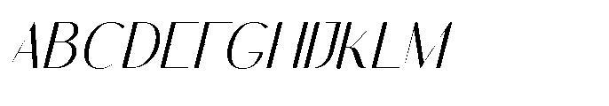Bromlis Italic Font UPPERCASE