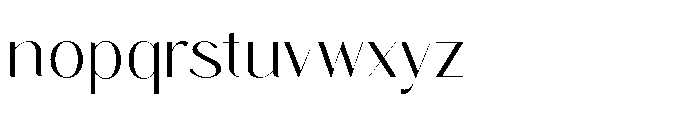 Bromlis Regular Font LOWERCASE