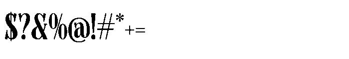 Bromtiz Regular Font OTHER CHARS