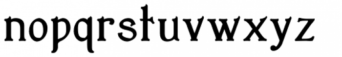 Bromwich Bold Font LOWERCASE