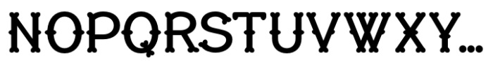 Bronco Ridge Font UPPERCASE