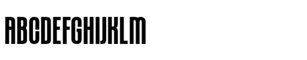 Bronex Pro Extra Bold Font UPPERCASE