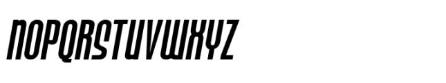 Bronex Pro Ultra Bold Italic Font UPPERCASE