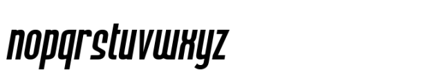 Bronex Pro Ultra Bold Italic Font LOWERCASE