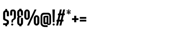 Bronex Pro Ultra Bold Font OTHER CHARS