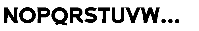 Bronill Font LOWERCASE