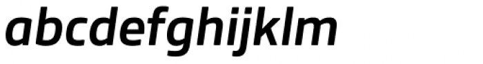 Bronkoh Bold Italic Font LOWERCASE